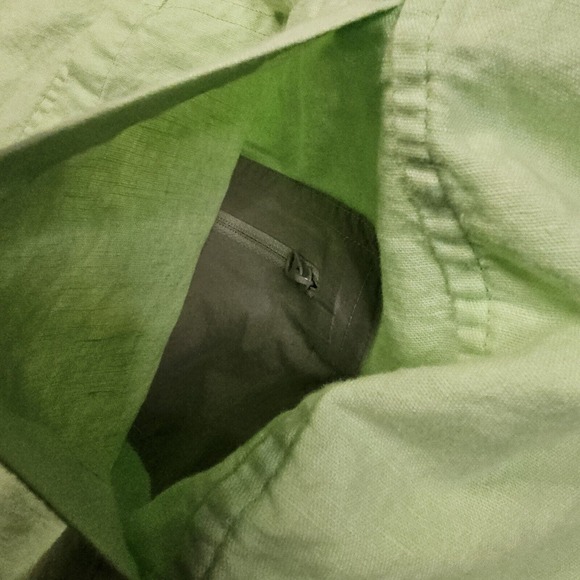 Arcteryx C'esta Linen Hoodie Womens Medium Yellow Anorak Gorpcore Hiking Outdoor - Picture 3 of 16